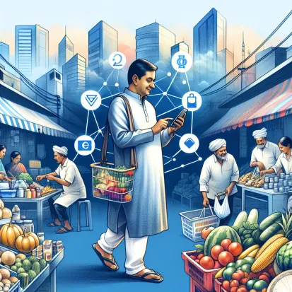 A Pakistani Man in a Grocery Store Paying With YEM