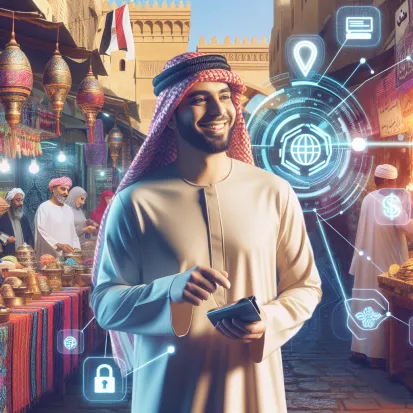 An Egyptian Man in a Grocery Store Paying With YEM